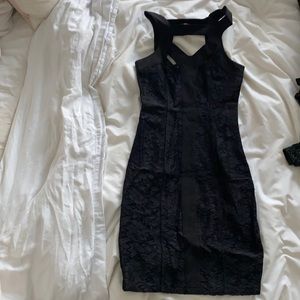 Black lace keepsake dress